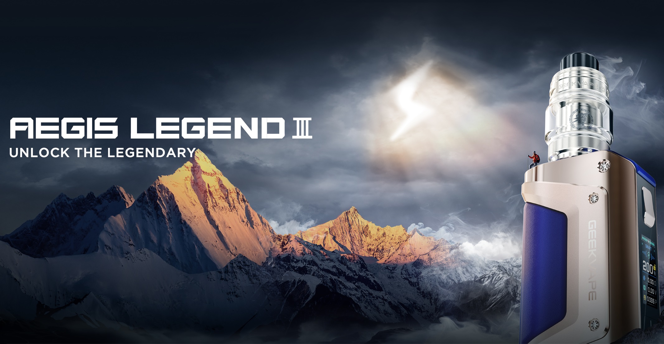 GeekVape Aegis L200 (Legend 3) kit - "легенда" продолжается...