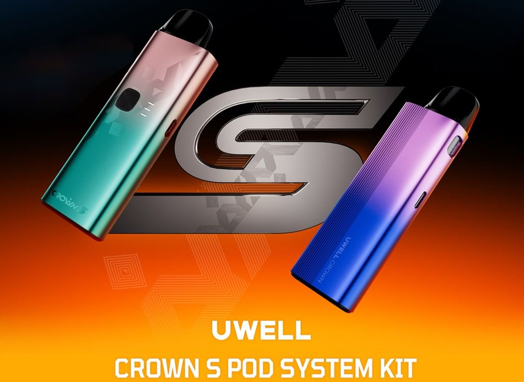 Uwell Crown S POD kit - продолжение "королевской" серии...