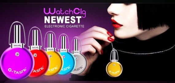 Электронная сигарета для женщин в форме кулона.