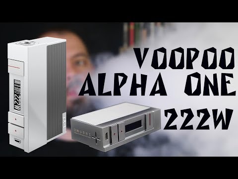 Alpha One 222W by VOOPOO | "лучшая эргономика в вейпинге"