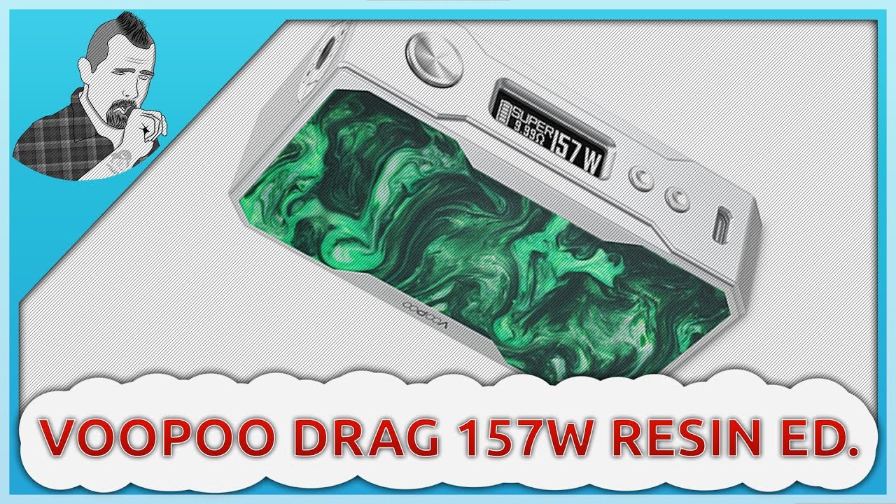 VOOPOO Drag 157w Resin Edition - Ностальгия по IPV3 Li