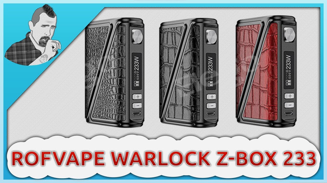 Rofvape 233w Warlock Z-Box - Не всё так хорошо