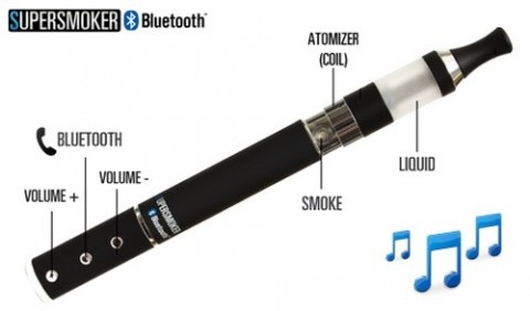 Электронная сигарета вместо Bluetooth-гарнитуры