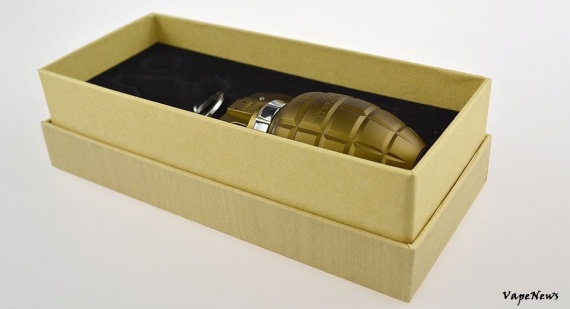 Осторожно! У него в руках...электронная сигарета - FiTH S100 Grenade Shape 18350 Mechanical Mod.