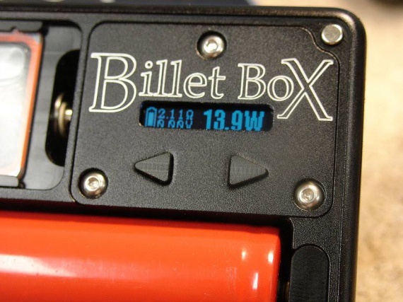 Billet Box R4 by Billet Box Vapor - с накладками из G10 и DNA 40 на борту