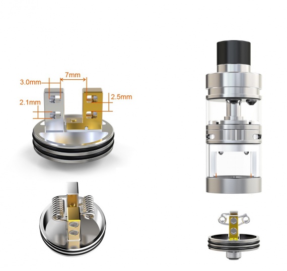 Gragas RDTA by OUMIER - целых две изюминки в одном баке