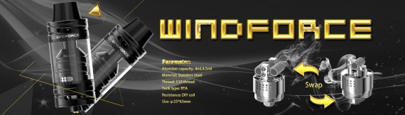 WindForce RTA by Fumytech - в комплекте есть все