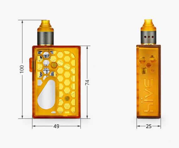 Hive by Swedish Vaper UK - непростой бокс с крутейшим дизайном