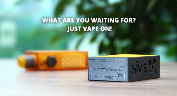 Hive by Swedish Vaper UK - непростой бокс с крутейшим дизайном