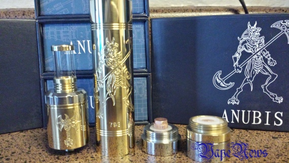 Anubis Styled RDA Atomizer - подземное царство Египта...