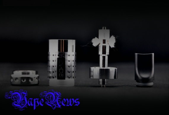 Maxi 2043 Stainless Steel Atomizer - итальянское виденье идеального атомайзера со сменными испарителями.