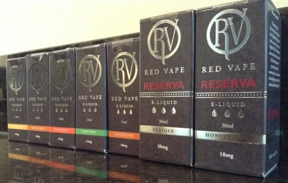 The Red Vape Reserva - весь секрет популярности производителя в многолетнем опыте производсва. (Лидер продаж серии алкогольных жидкостей).