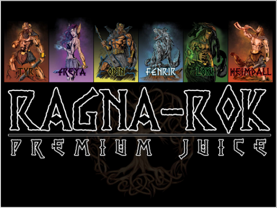 RAGNA-ROK E-JUICE - шесть вкусов, которые дают право почувствовать себя на равных с богами.