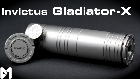 Механический Мод Invictus GLADIATOR X, видеообзор, мнения, выводы от Georgа Batareykinа.