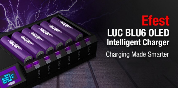 LUC BLU6 – интеллектуальное зарядное устройство для Ваших аккумуляторов