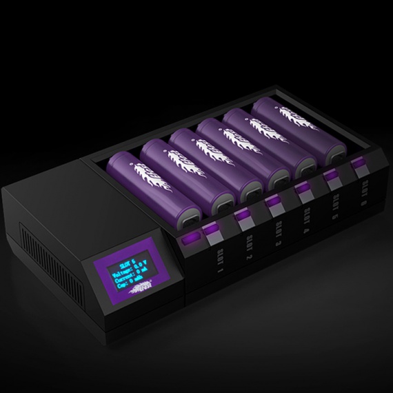 LUC BLU6 – интеллектуальное зарядное устройство для Ваших аккумуляторов