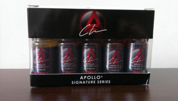 Apollo Signature e-liquid.  1,2,3,4,5, what is hidden behind these numbers?