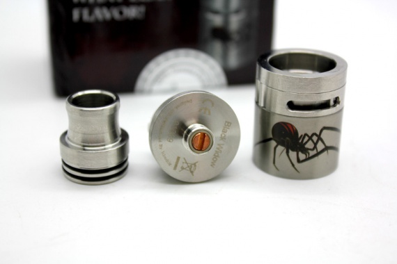 Black Widow RDA - немного новшества от Icloudcig