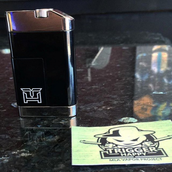 Trigger Happy Box Mod оригинальный, необычный мод от MLA Vapor Project