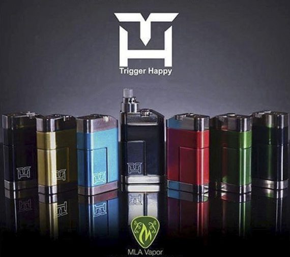 Trigger Happy Box Mod оригинальный, необычный мод от MLA Vapor Project