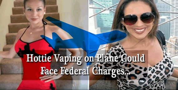 Скандал на борту самолёта Allegiant Air связанный с электронной сигаретой