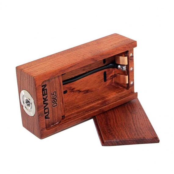 Wooden V3 Box Mod - простенькая деревяшка от ADVKEN