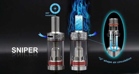 Sniper Sub ohm Tank  - бьёт точно в цель