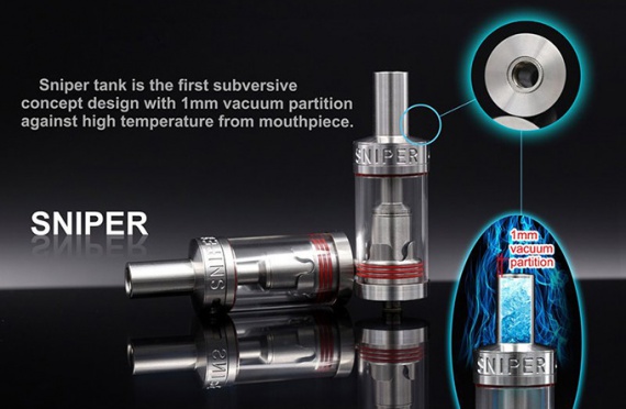 Sniper Sub ohm Tank  - бьёт точно в цель