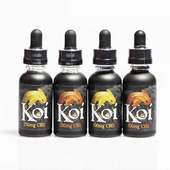 И снова жидкости с содержанием CBD (Koi e-juice)