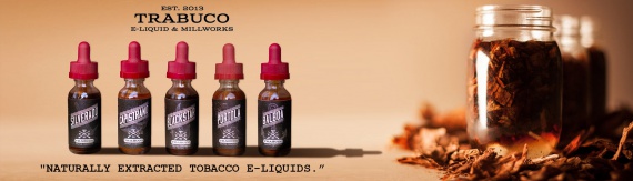 Trabuco Vapors E-Liquid - жидкости на основе натурального экстракта табака из Калифорнии