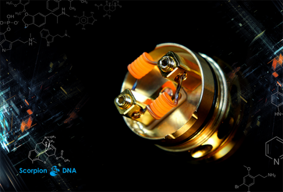 SCORPION DNA RDA - маленькая, компактная пузатка под ваши мех-моды (SCORPION MODS)