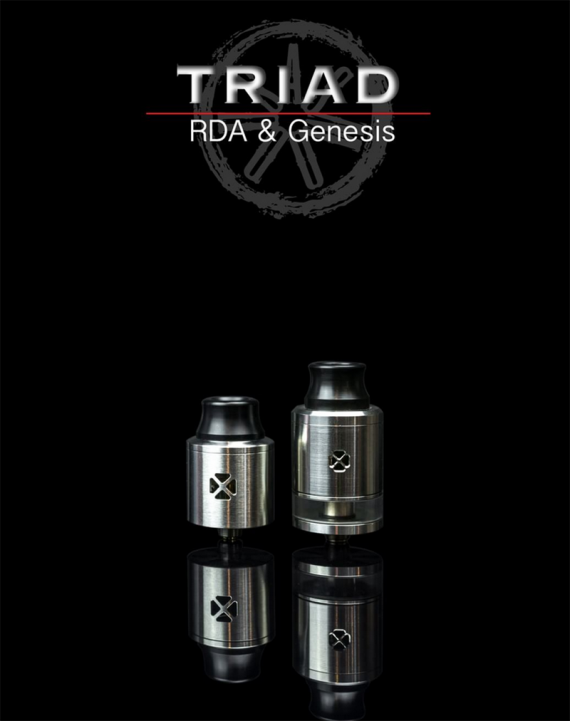 ASMODUS Triad Genesis +2 RDTA, сначала была дрипка...