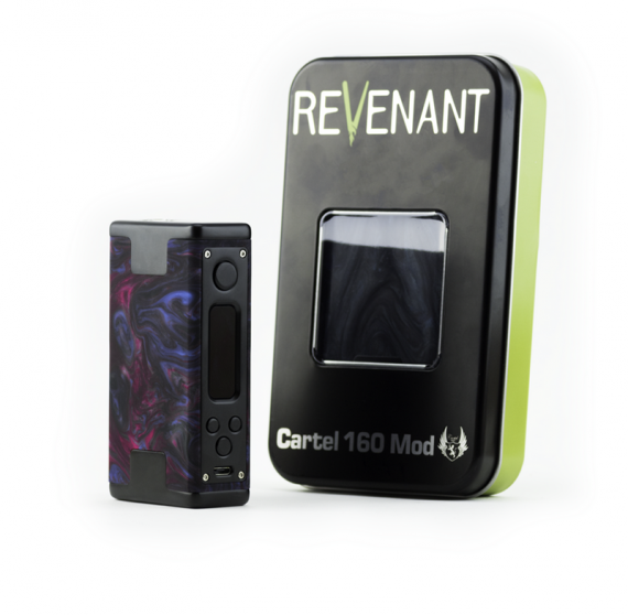 BLAQ TC Box Mod. Revenant Vapes Cartel снова в деле, ну красавцы ведь