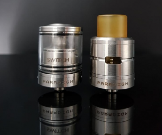 Switch RTA/RDA от компании Paradigm Mods – хочешь дрипка, хочешь бак