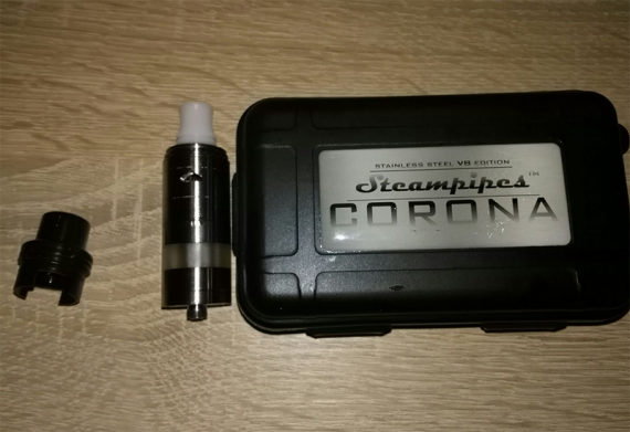 Corona V8 RTA - 8 миллилитров жидкости для максимальной автономности