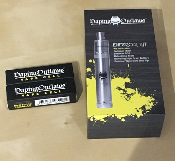 Enforcer Kit - переосмысли свои приоритеты вместе с компанией Vaping Outlaws