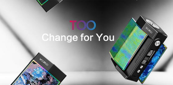 TOO TC Box Mod - последняя разработка компании Voopoo, немного яркого дизайна в ленту