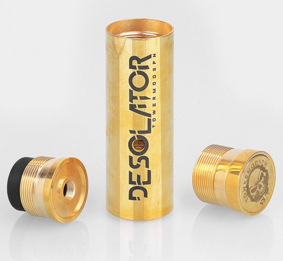 Desolator Mecahnical Mod смотрится идеальной парой с дрипкой Axis