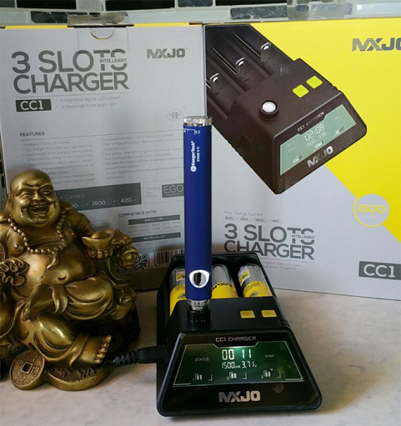 MXJO CC1 - интеллектуальное зарядное устройство с регулируемым уровнем тока заряда