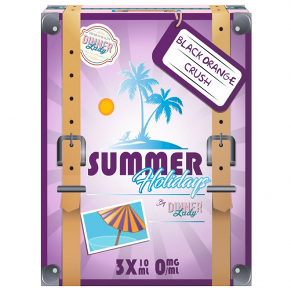 Лето вот-вот постучится в дверь, пора выбирать летние коллекции жидкостей (Summer Holidays от Dinner Lady)
