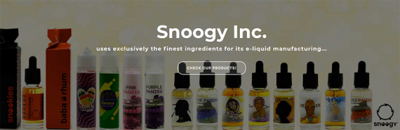 Бронированная серия жидкостей для электронных сигарет от Snoogy