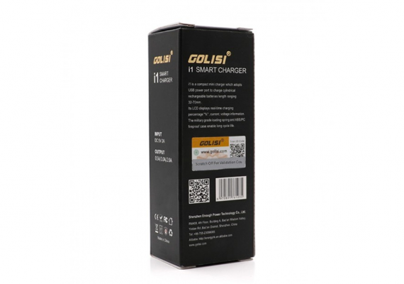 Golisi i1 - для владельцев модов с одним аккумулятором 18 650. И больше ничего не надо...
