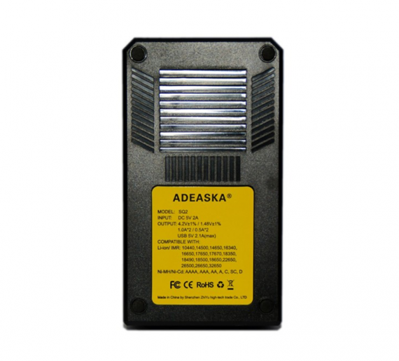 ADEASKA SQ2 - в поисках бюджетной зарядки для аккумуляторов модов