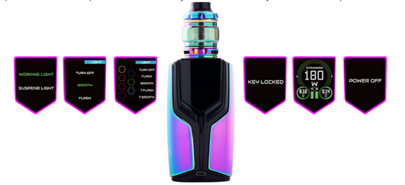 FLUX KIT: FLUX Box Mod и FLOW PRO Subtank - идеальное сочетание мода и атомайзера