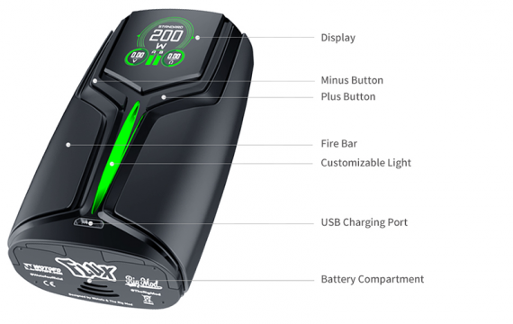 FLUX KIT: FLUX Box Mod и FLOW PRO Subtank - идеальное сочетание мода и атомайзера
