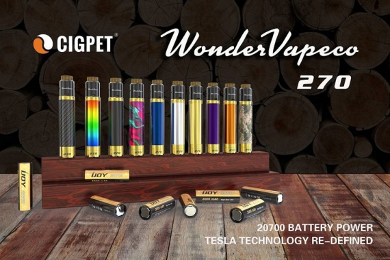 iJoy Cigpet WonderVapeCo 270 - набор из мехмода и дрипки