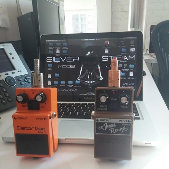 Silver Steam Vapor Boss DS-1 - рокеры оценят ;)