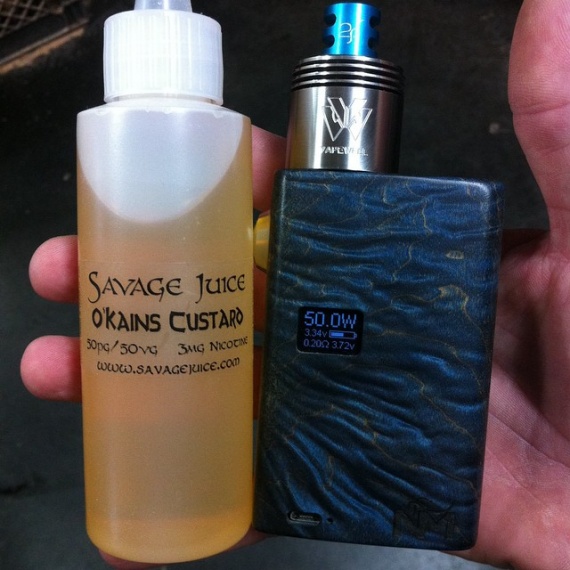 Niko Mods SX350 Wood Box Mod - красивейший деревянный боксмод с YiHi SX350 на борту