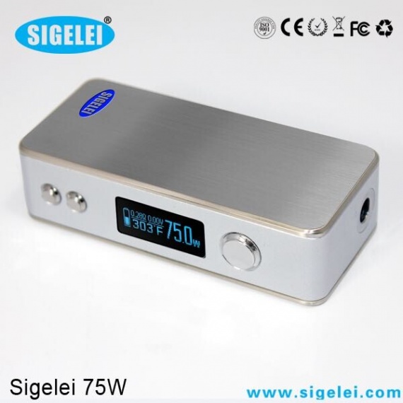 Sigelei 75W - превью новинки от Sigelei с контролем температуры