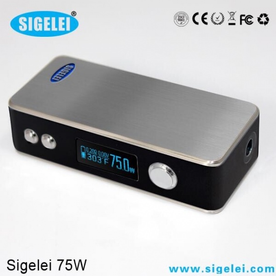 Sigelei 75W - превью новинки от Sigelei с контролем температуры